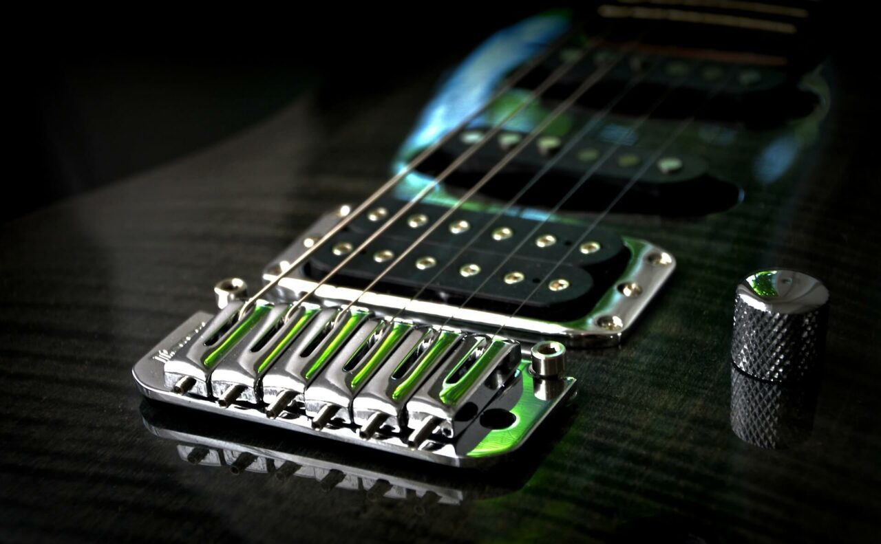 Skin Déco Pour Guitare De Jeu Vidéo - Motif Crâne Vert - Universel - Neuf
