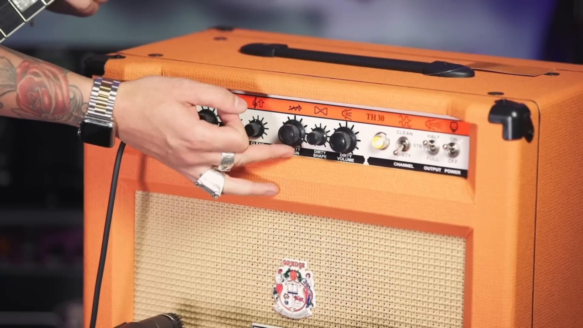 Amplificateur Orange pour guitare électrique