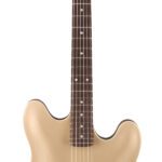 Avis Fender Starcaster Tom Delonge RW Satin Shoreline Gold – Stock-B – Guitare électrique