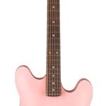 Avis Fender Starcaster Signature Tom Delonge RW Satin Shell Pink – Guitare électrique