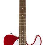 Avis Squier Telecaster Affinity Fmt Sh Lrl Crimson Red Transparent – Guitare électrique