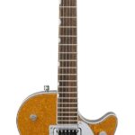 Avis Gretsch Guitars G5230T Electromatic Sparkle Jet Ft Single-Cut With Bigsby Lrl Gold Sparkle – Guitare électrique