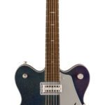 Avis Gretsch Guitars Broadkaster CB Iridescent Black Electromatic Signature John Gourley LRL Iridescent Black – Guitare électrique