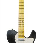 Avis Fender Custom Shop CS Telecaster 68 Thinline MN Journeyman Relic Aged Black – Guitare électrique