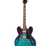 Avis Epiphone ES-335 Figured Blueberry Burst Original IBGCS – Guitare électrique