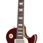 Avis Gibson Usa Les Paul Standard 60S Plain Top Sparkling Burgundy Top – Guitare électrique