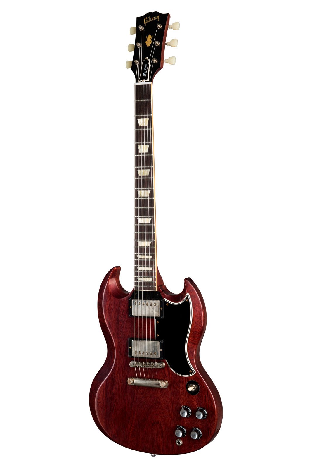 Avis Gibson Custom Les Paul SG Standard 1961 STOP-bar Vos Cherry Red CS ...