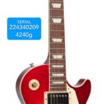 Avis Gibson Usa Les Paul Standard 60s AAA Heritage Cherry Sunburst n°224340209 4,24 Kg – Guitare électrique