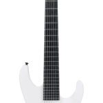 Avis LTD Guitars M-7 Baritone Arctic Metal Snow White Satin Hipshot – Guitare électrique