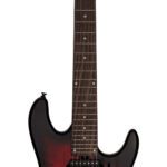 Avis Sterling Guitars Jason Richardson Dark Scarlet Burst Satin 7 Cordes – Guitare électrique