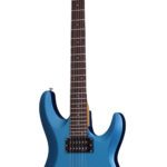 Avis Schecter C-6 Deluxe Satin Metallic Light Blue – Guitare électrique