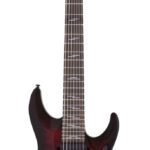 Avis Schecter Omen 7 Elite Black Cherry Burst – Guitare électrique
