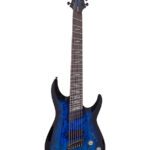 Avis Schecter Omen 7 Ms Elite See Thru Blue Burst – Guitare électrique