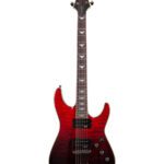 Avis Schecter Omen 6 Extreme Black Red Fade – Guitare électrique