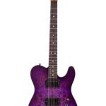 Avis Schecter Pt Standard Purple Burst Burl – Guitare électrique