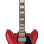 Avis Ibanez AS73-TCD Transparent Cherry Red Artcore – Guitare électrique