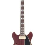 Avis D’Angelico Deluxe Mini DC Satin Trans Wine – Guitare électrique