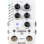 Avis Mooer Stereo Looper X2 Blanc – Pédale d’effet